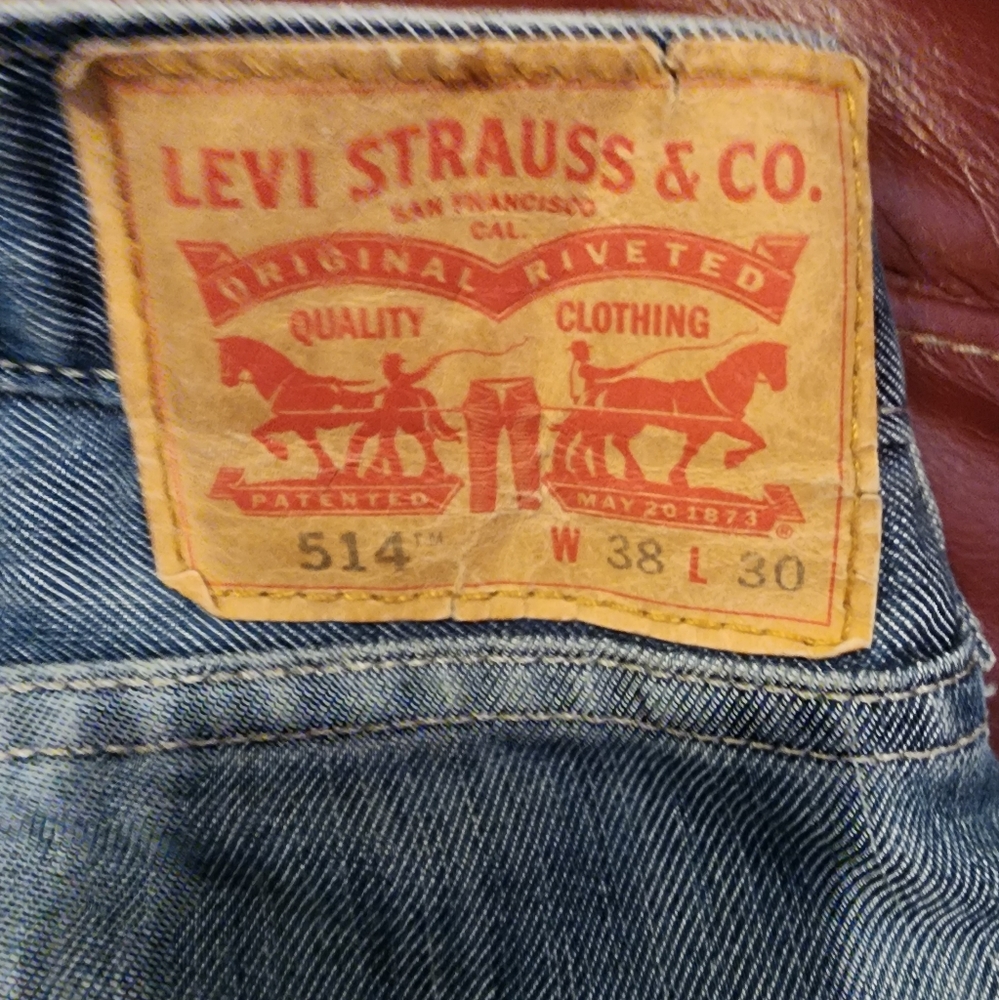 Levi 514 blue jean